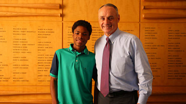 MLB Commissioner Rob Manfred's Plan to Grow Baseball, One Kid at a Time